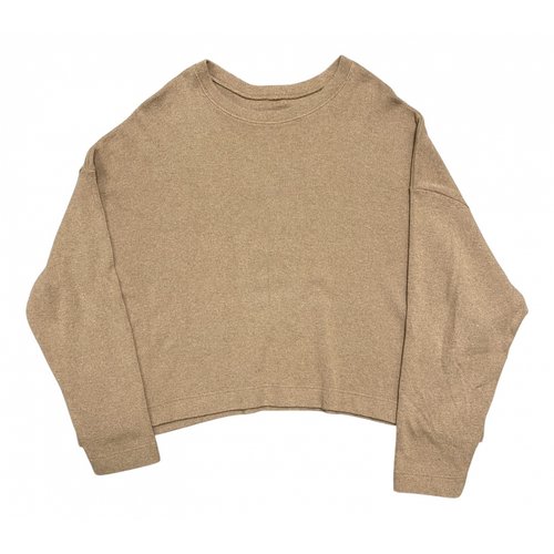 Pre-owned Hed Mayner Wool Pull In Camel