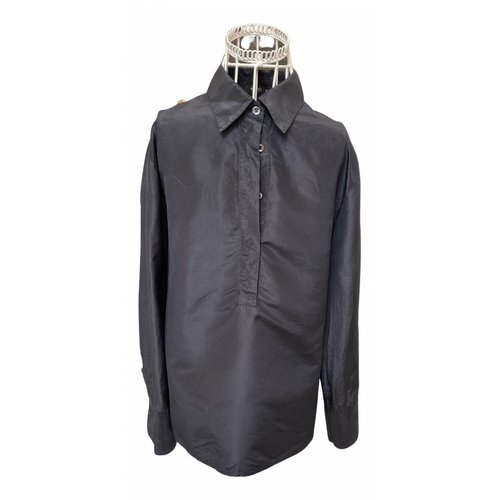 Pre-owned Etro Silk Shirt In Black