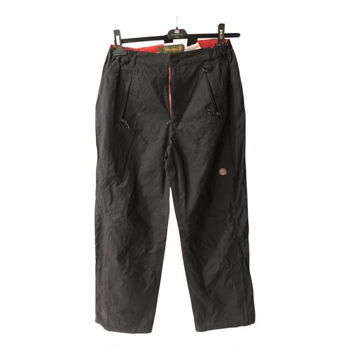 Pre-owned Timberland Trousers In Black