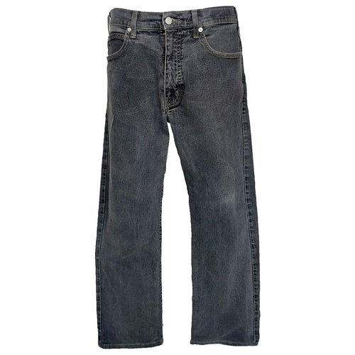 Pre-owned Armani Jeans Large Jeans In Grey