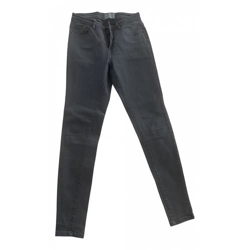 Pre-owned Isabel Marant Étoile Straight Pants In Black