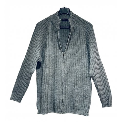Pre-owned Roberto Collina Wool Cardigan In Grey