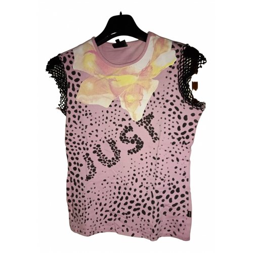 Pre-owned Just Cavalli T-shirt In Pink