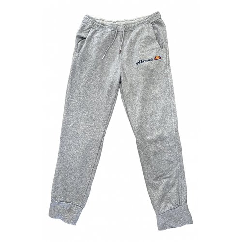 Pre-owned Ellesse Trousers In Grey