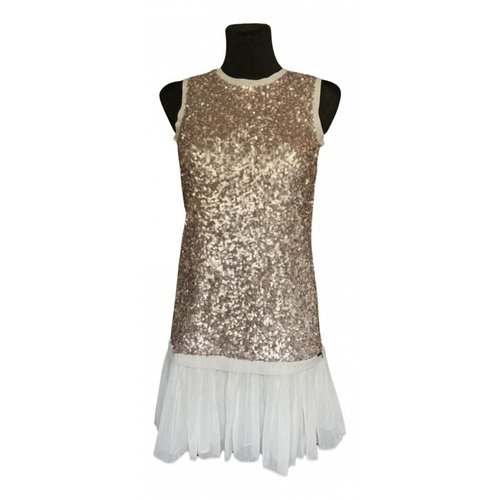 Pre-owned Guess Mini Dress In White