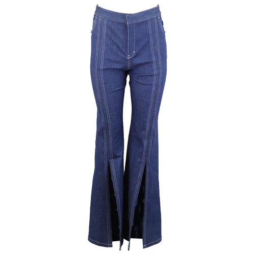 Pre-owned Chloé Trousers In Blue