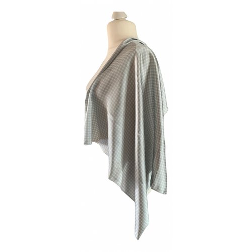 Pre-owned Fabiana Filippi Silk Handkerchief In Silver