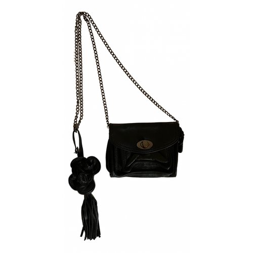 Pre-owned Paul & Joe Sister Leather Handbag In Black
