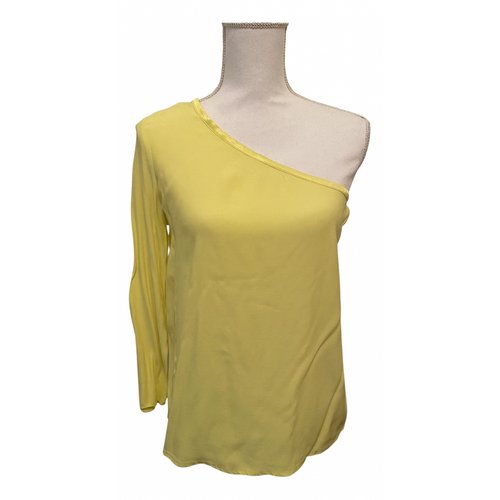 Pre-owned Ba&sh Blouse In Yellow
