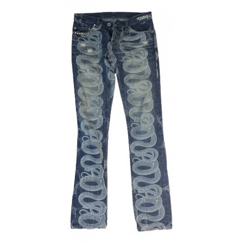 Pre-owned Hysteric Glamour Trousers In Blue
