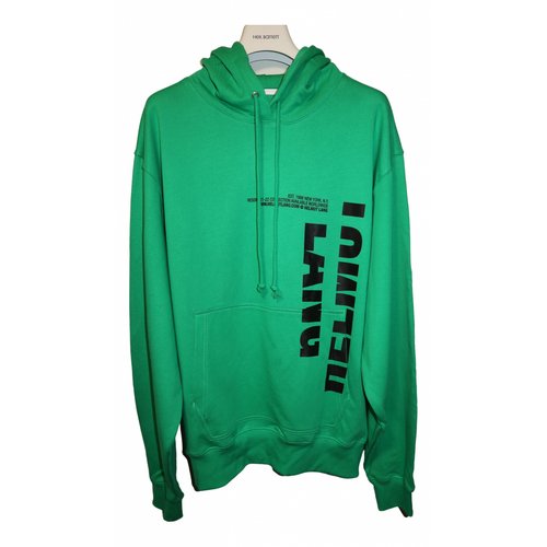 Pre-owned Helmut Lang Sweatshirt In Green