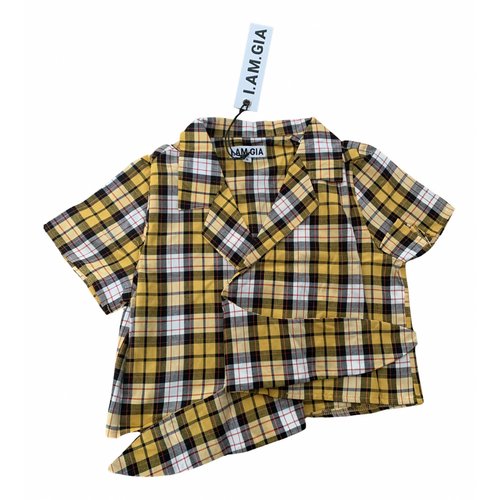 Pre-owned I.am.gia Top In Yellow
