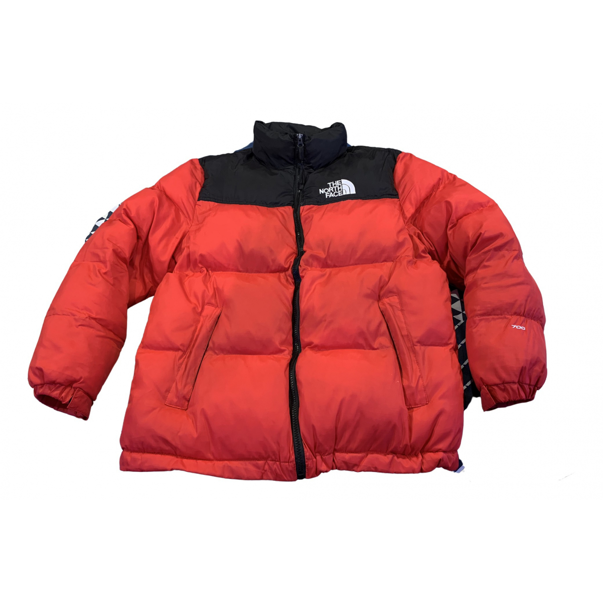 Pre-owned The North Face Coat In Red 