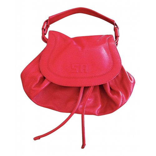 Pre-owned Sonia Rykiel Leather Handbag In Red