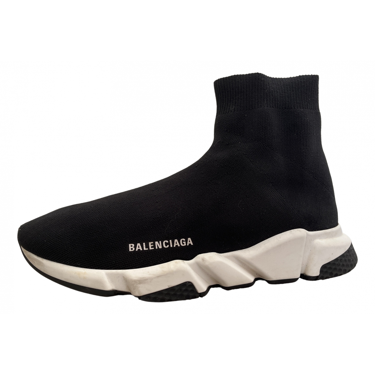 Balenciaga Speed High Trainers In Black 