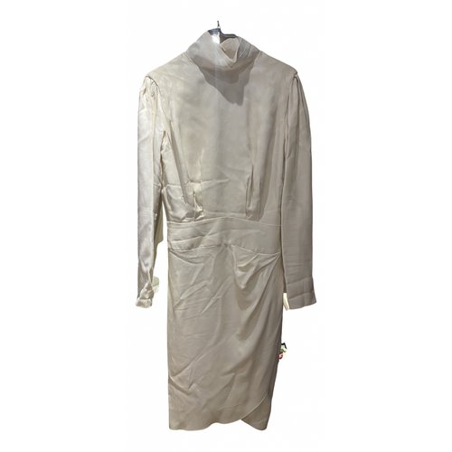 Pre-owned Giada Benincasa Mid-length Dress In White