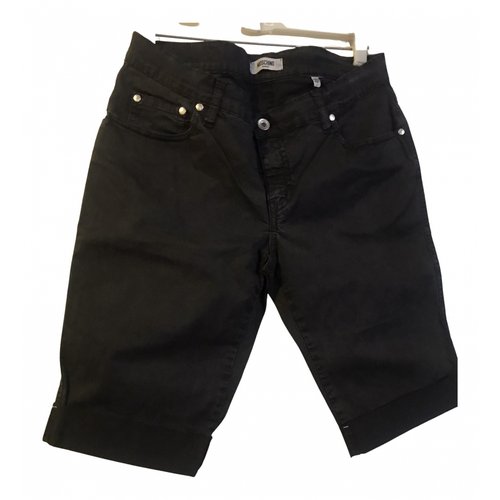 Pre-owned Moschino Shorts In Black