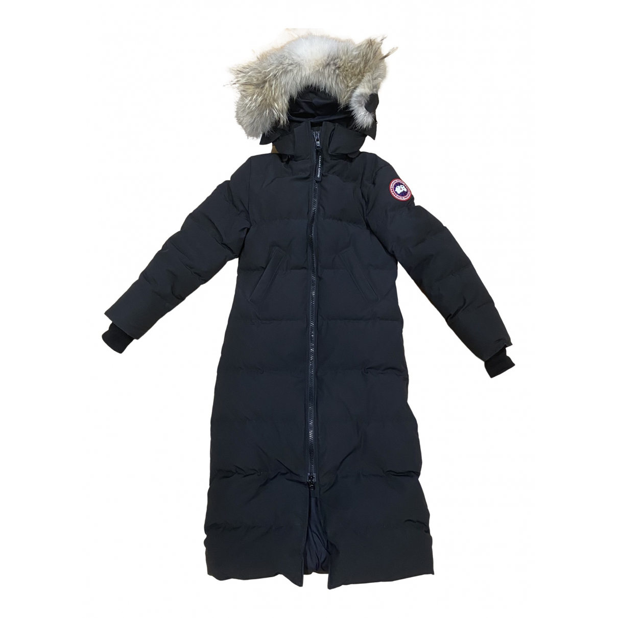 Pre-owned Canada Goose Parka In Black 