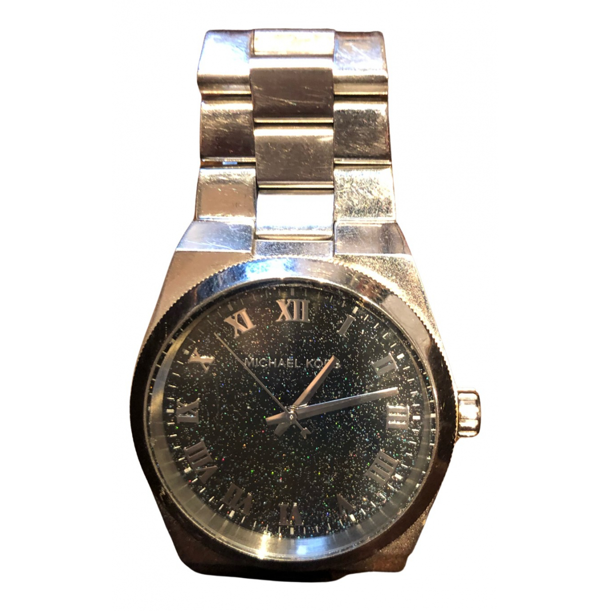 Pre-owned Michael Kors Watch In Blue 