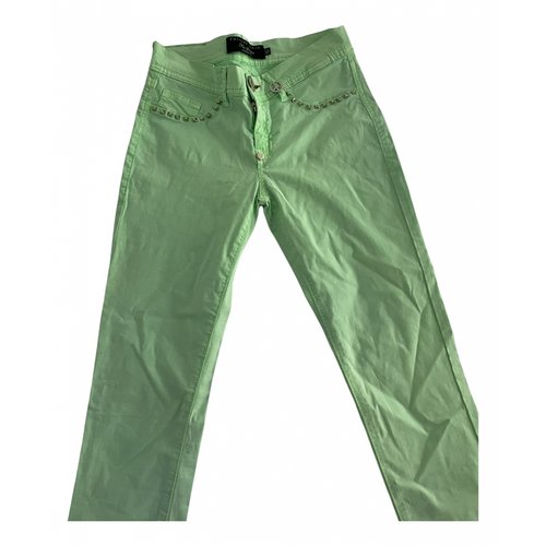 Pre-owned Philipp Plein Jeans In Green