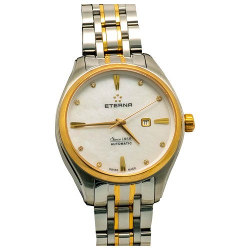 Pre-owned Eterna Watch In Gold