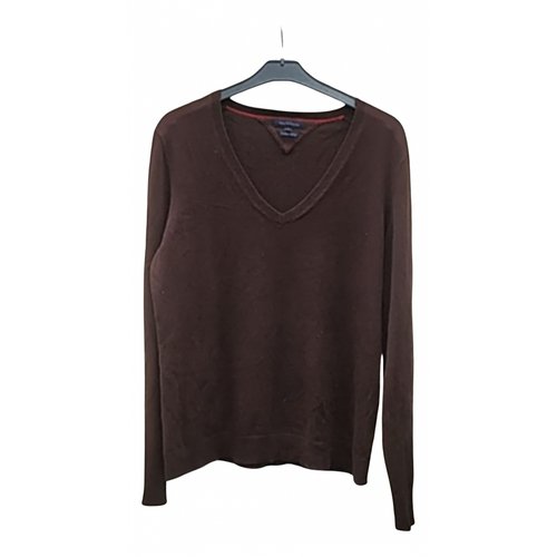 Pre-owned Tommy Hilfiger Cashmere Pull In Brown
