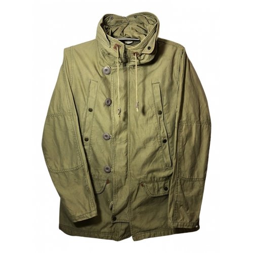 Pre-owned Parka London Jacket In Green