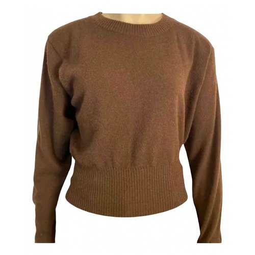 Pre-owned Chanel Cashmere Jumper In Brown