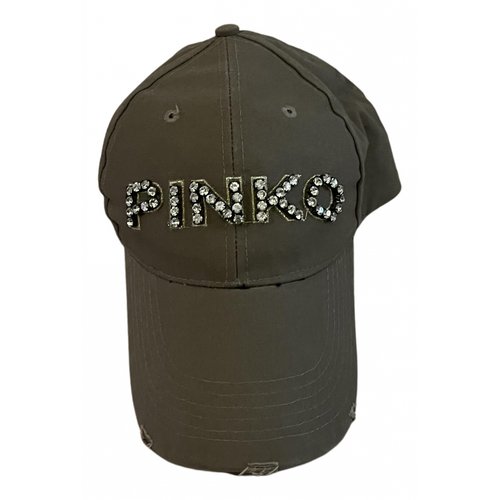 Pre-owned Pinko Hat In Khaki