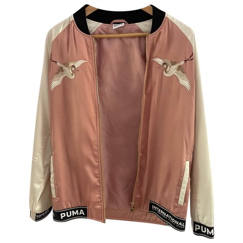 Pre-owned Puma Jacket In Pink