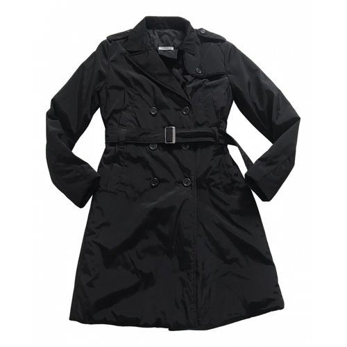 Pre-owned Hope Trench Coat In Black