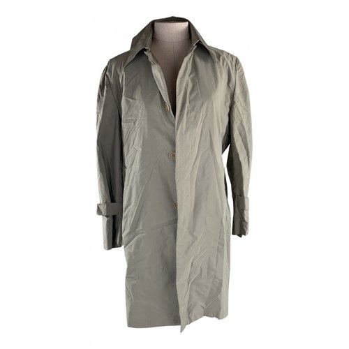 Pre-owned Costume National Trenchcoat In Khaki