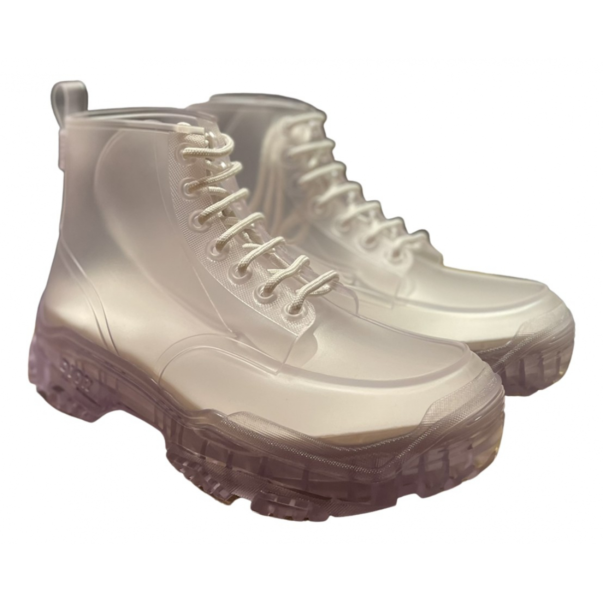 Pre-owned Dior Boots In White | ModeSens