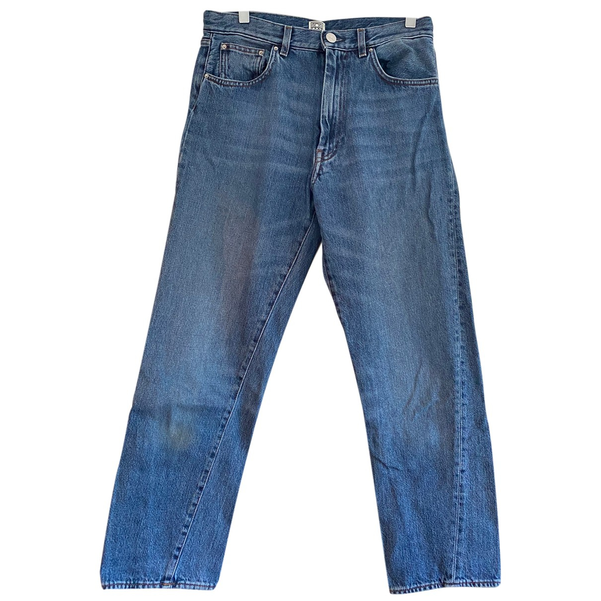 Pre-owned Totãªme Original Straight Jeans In Blue | ModeSens