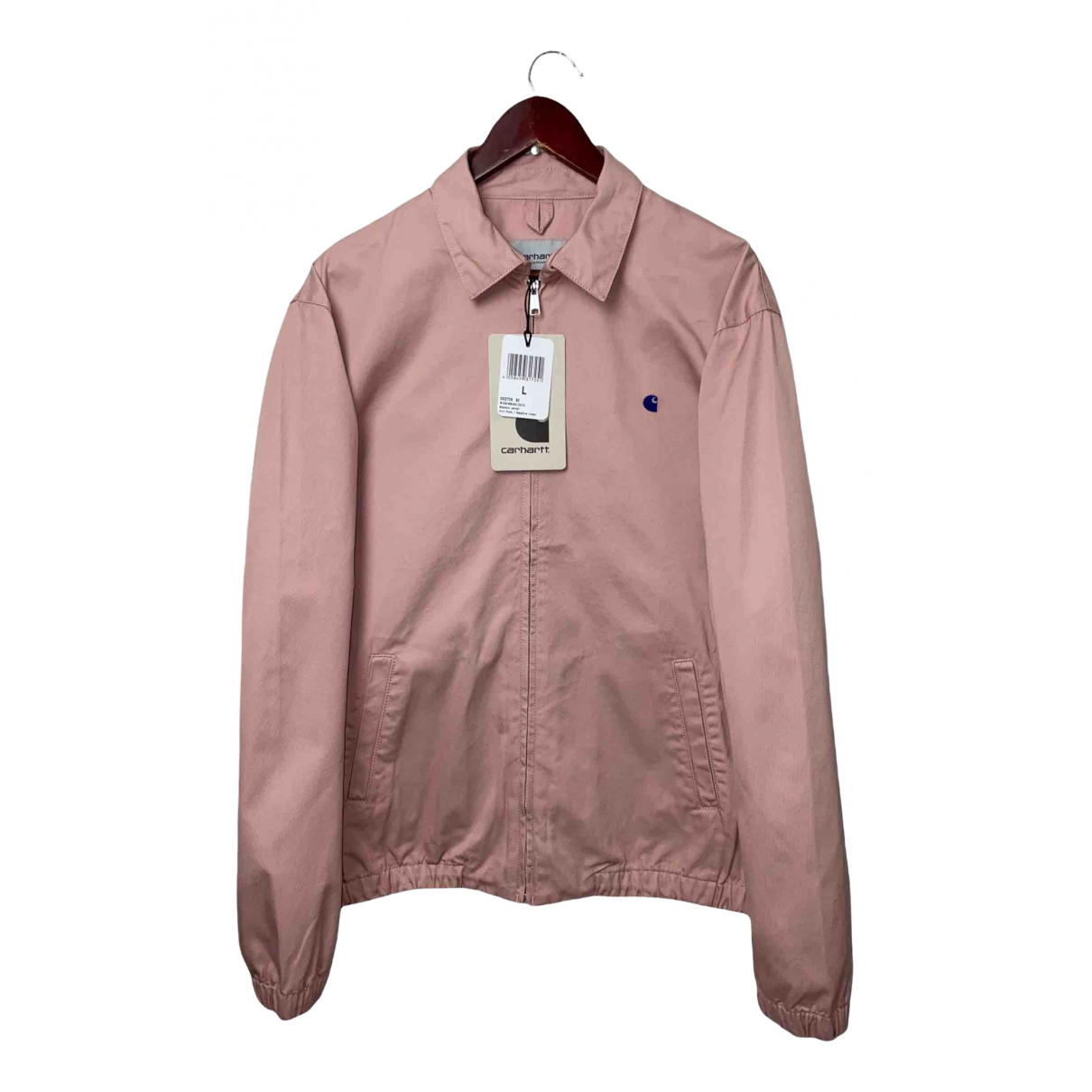 Pre-owned Carhartt Jacket In Pink 