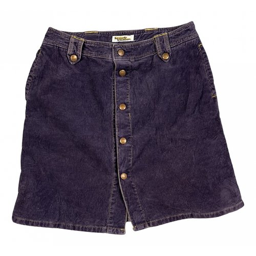 Pre-owned Hysteric Glamour Mini Skirt In Purple