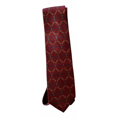 Pre-owned Laura Biagiotti Silk Tie In Red