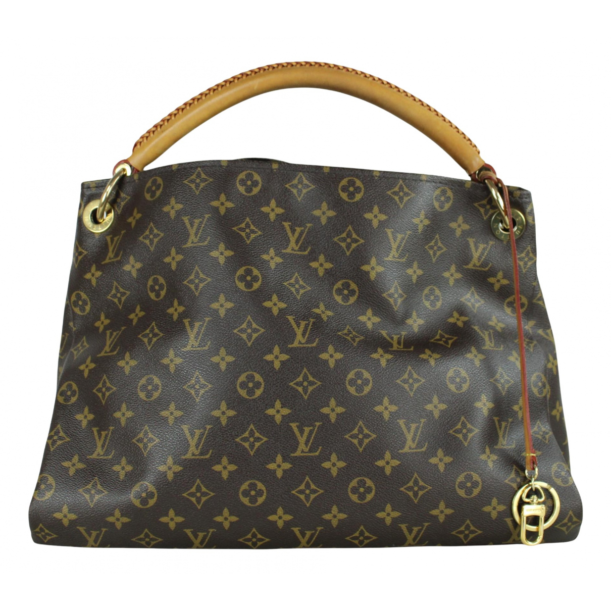 brown artsy louis vuitton