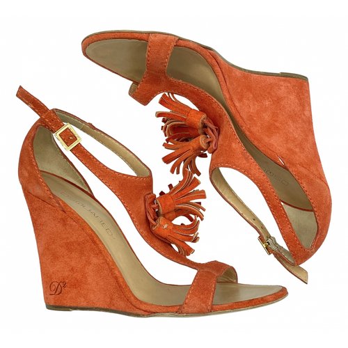 Pre-owned Dsquared2 Sandals In Orange