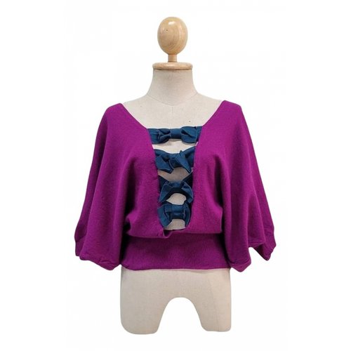 Pre-owned Limi Feu Wool Jumper In Purple