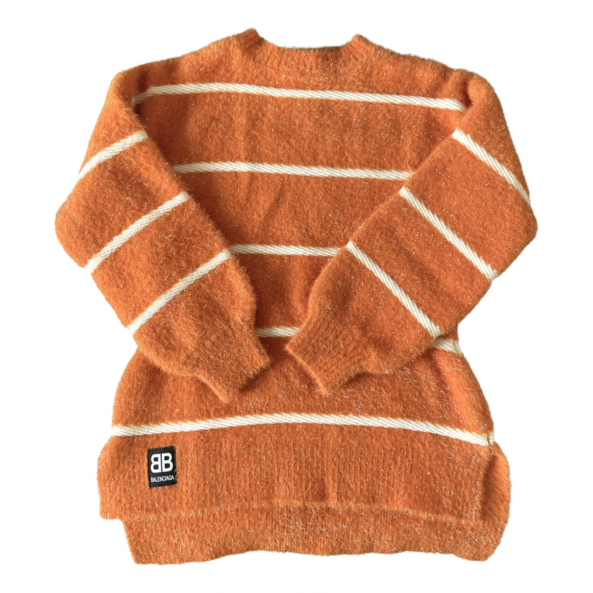 Pre-owned Balenciaga Jumper In Orange 