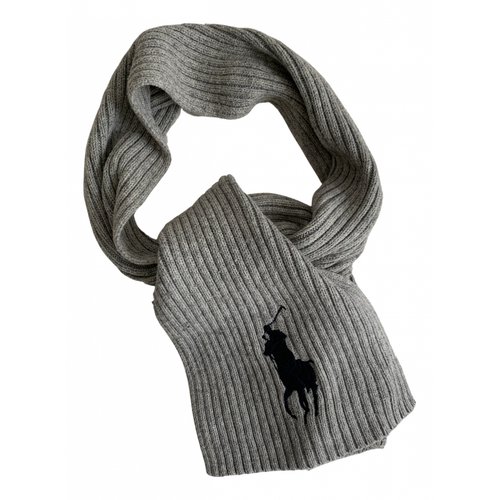 Pre-owned Polo Ralph Lauren Scarf & Pocket Square In Grey