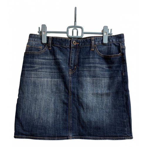 Pre-owned Tommy Hilfiger Mini Skirt In Blue