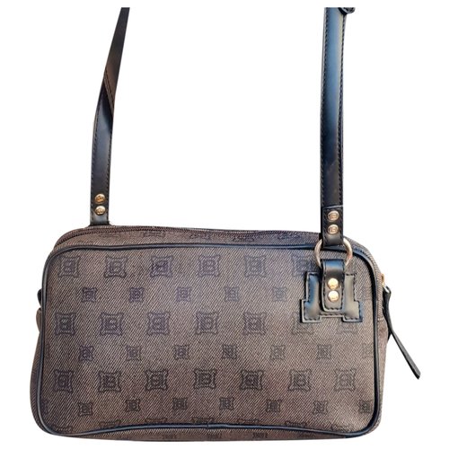 Pre-owned Laura Biagiotti Vegan Leather Handbag In Brown
