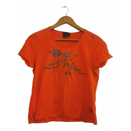 Pre-owned Kenzo T-shirt In Orange