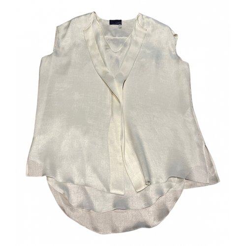 Pre-owned Lanvin Blouse In White