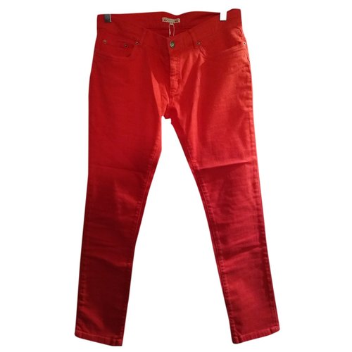 Pre-owned Bonpoint Trousers In Red
