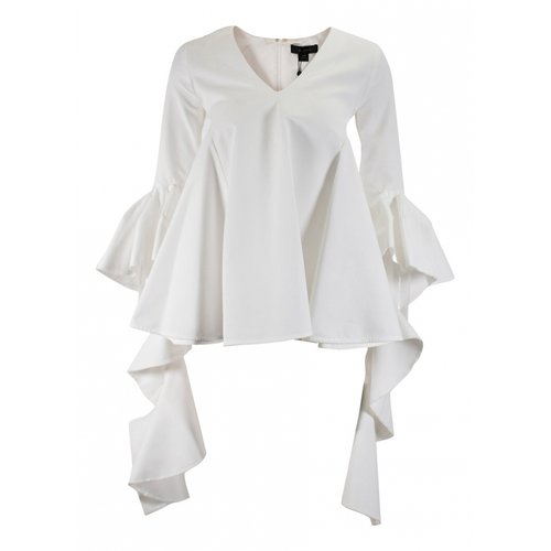 Pre-owned Ellery Jersey Top In White