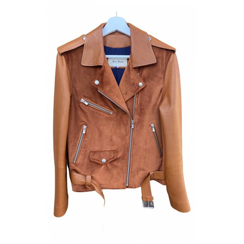 Pre-owned Alice Balas Leather Jacket In Brown