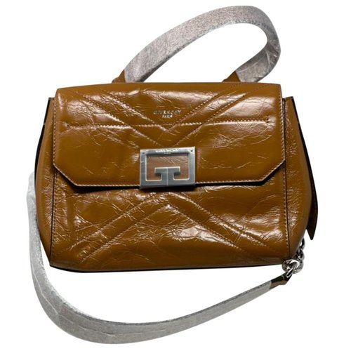 Pre-owned Givenchy Leather Crossbody Bag In Brown